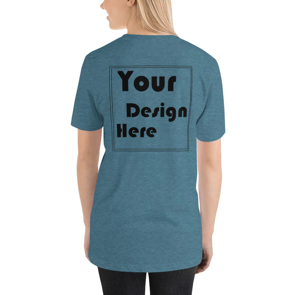 Personalized Back Short-Sleeve Unisex T-Shirt - Image 12