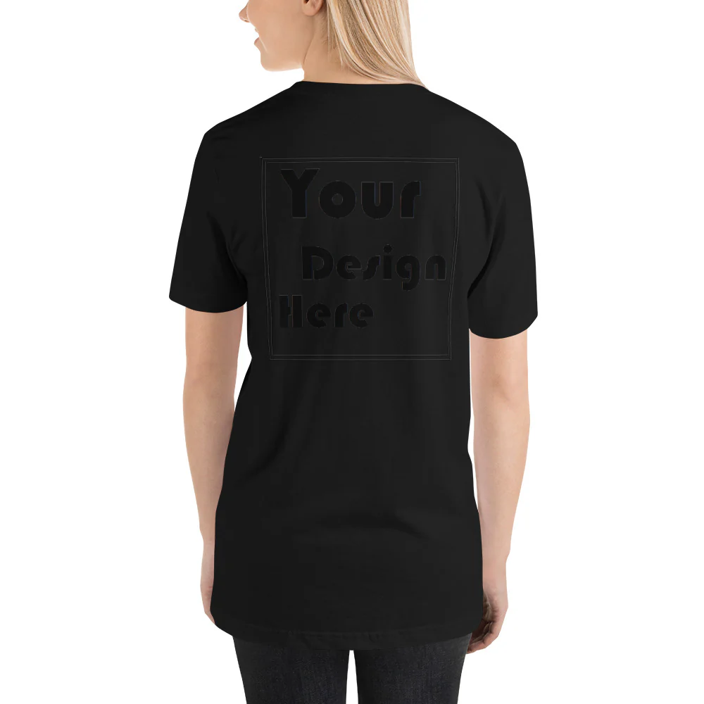 Personalized Back Short-Sleeve Unisex T-Shirt - Image 5