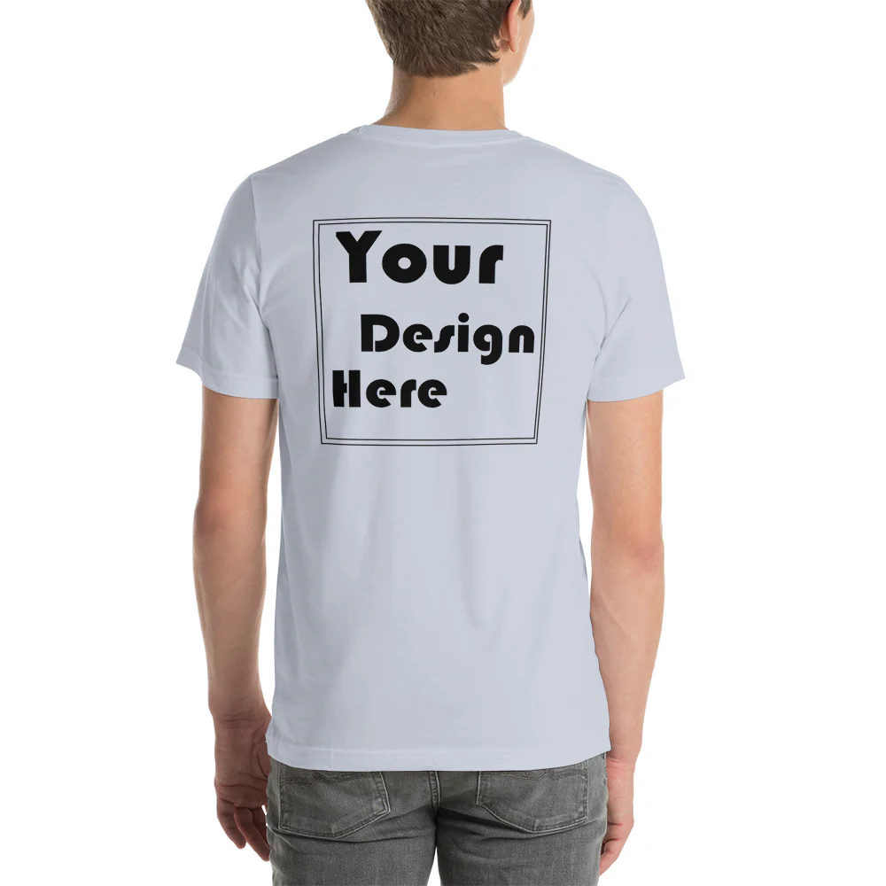 Personalized Front and Back Short-Sleeve Unisex T-Shirt - Image 39