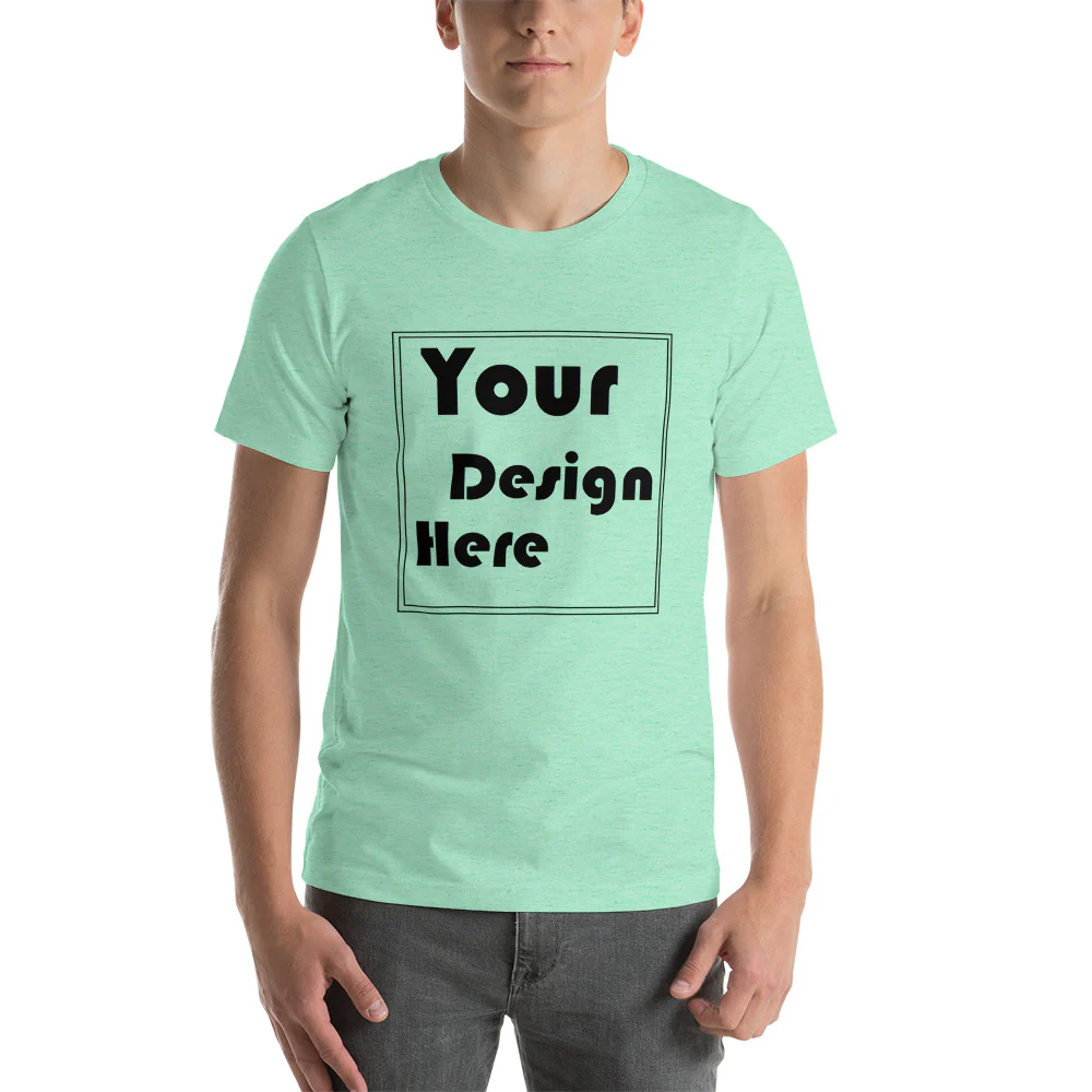 Personalized Front and Back Short-Sleeve Unisex T-Shirt - Image 40