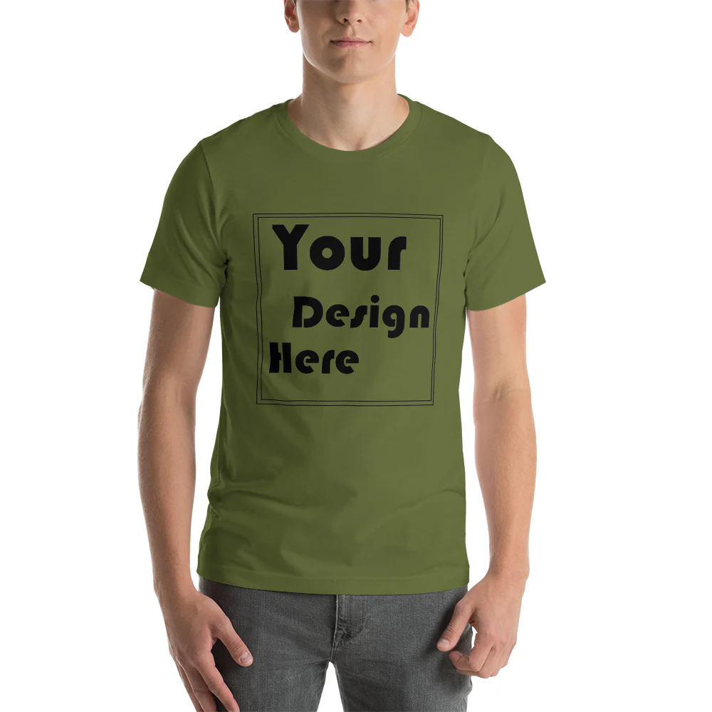 Personalized Front Short-Sleeve Unisex T-Shirt - Image 10