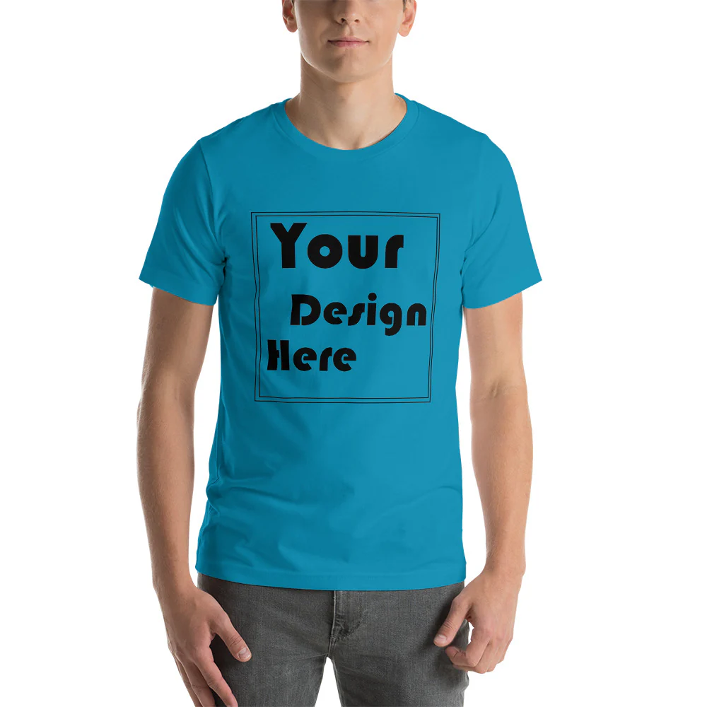 Personalized Front Short-Sleeve Unisex T-Shirt - Image 12