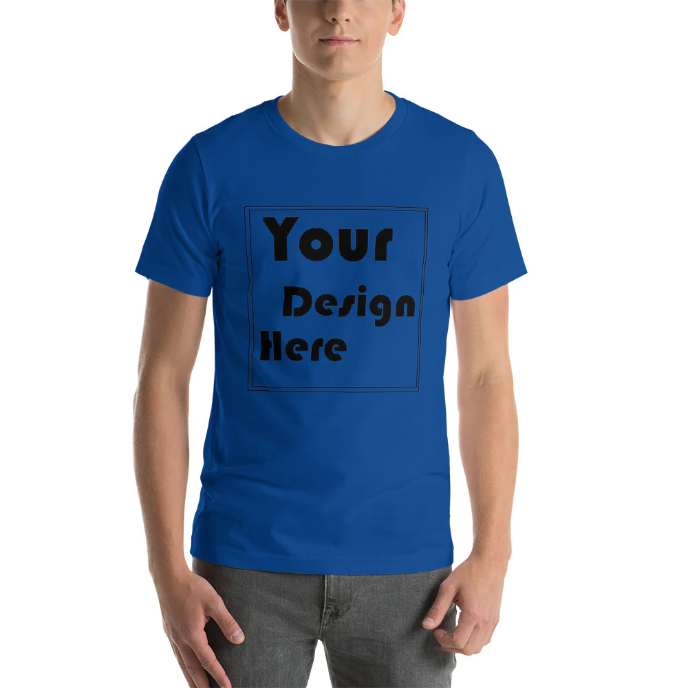 Personalized Front Short-Sleeve Unisex T-Shirt - Image 9